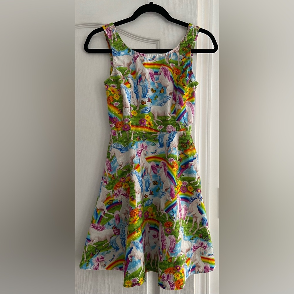 Retrolicious Multicolor Unicorn Dress